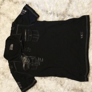 Vertical Sport boy's size XL (18-20) short-sleeved cotton blend shirt